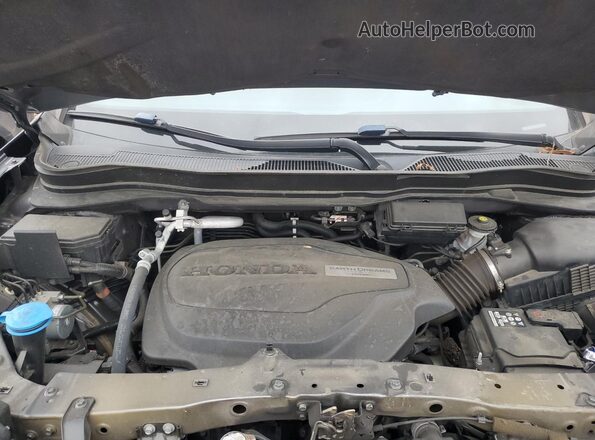 5FNYF8H58LB008398 2020 HONDA PASSPORT Gray Engine compartment view