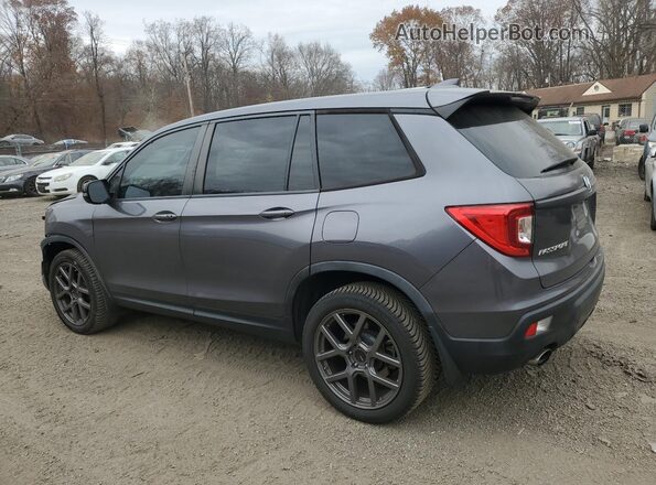 5FNYF8H58LB008398 2020 HONDA PASSPORT Gray Rear left