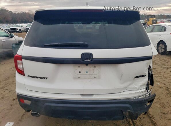5FNYF8H59MB001820 2021 HONDA PASSPORT White Rear view