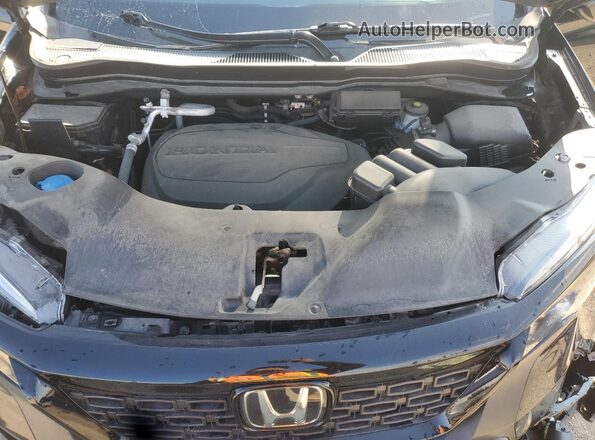 5FNYF8H59MB032923 2021 HONDA PASSPORT Black Widok wnętrza z tyłu
