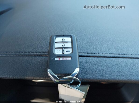 5FNYF8H5XSB007462 2025 HONDA PASSPORT Gray Вид панелі приладів