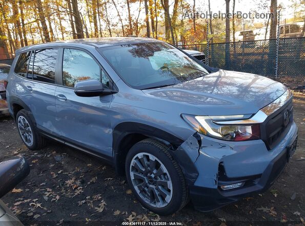 5FNYF8H5XSB007462 2025 HONDA PASSPORT Gray Вид задньої частини салону