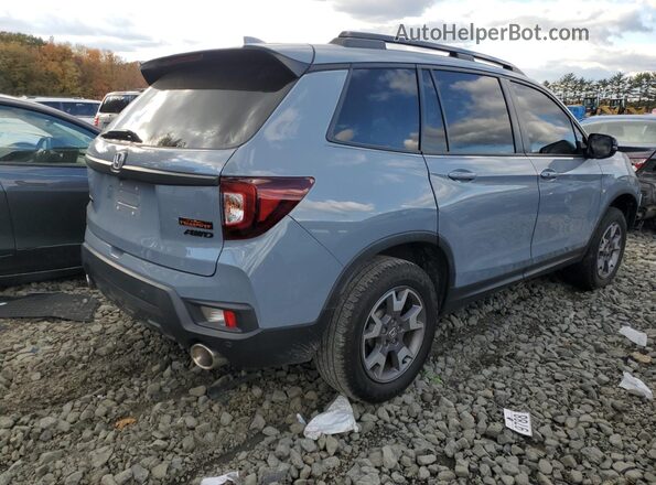 5FNYF8H62NB025483 2022 HONDA PASSPORT Gray Tył prawy