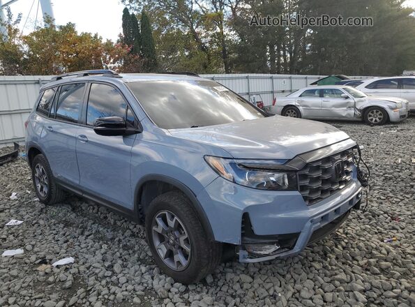 5FNYF8H62NB025483 2022 HONDA PASSPORT Gray Przód prawy