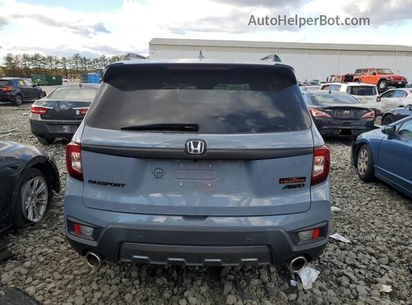 5FNYF8H62NB025483 2022 HONDA PASSPORT Gray Widok z tyłu