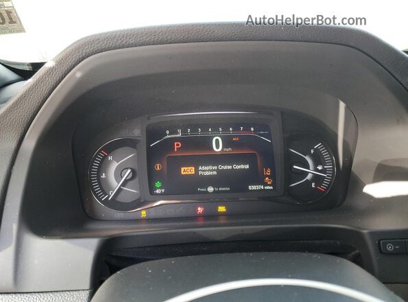 5FNYF8H62NB025483 2022 HONDA PASSPORT Gray Widok zestawu wskaźników