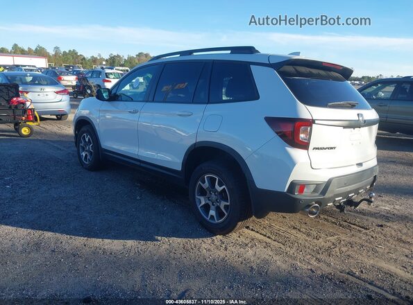 5FNYF8H66NB002997 2022 HONDA PASSPORT White Rear left