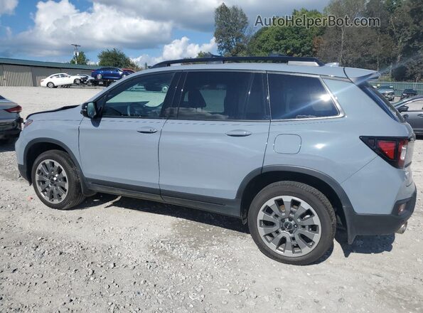5FNYF8H8XRB022967 2024 HONDA PASSPORT Синий Задняя левая четверть
