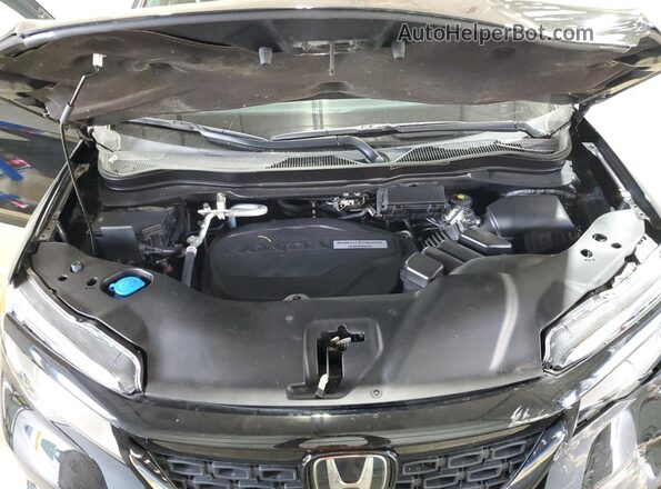 5FNYF8H91LB013588 2020 HONDA PASSPORT Черный Вид подкапотного пространства