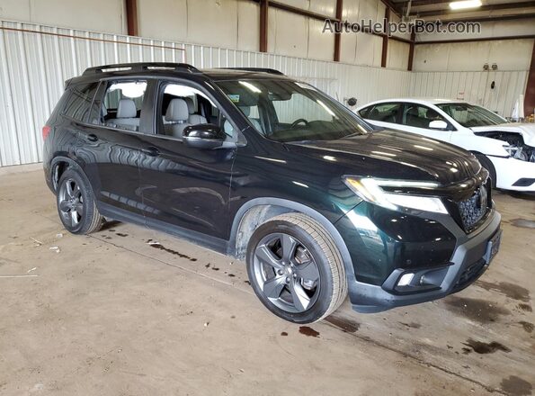 5FNYF8H94KB002261 2019 HONDA PASSPORT Green Передня права чверть