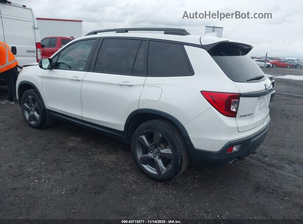 5FNYF8H98KB008970 2019 HONDA PASSPORT Белый Задняя левая четверть