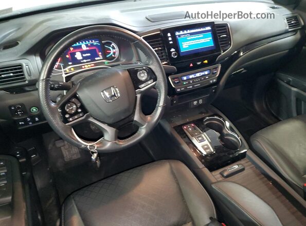 5FNYF8H99KB027639 2019 HONDA PASSPORT White Dashboard view