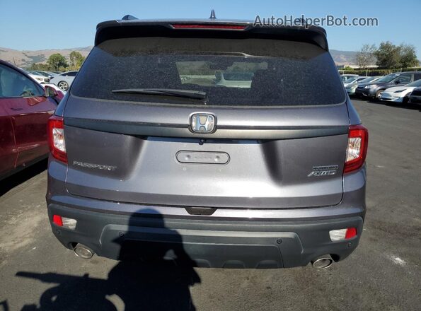 5FNYF8H99MB009158 2021 HONDA PASSPORT Charcoal Rear view