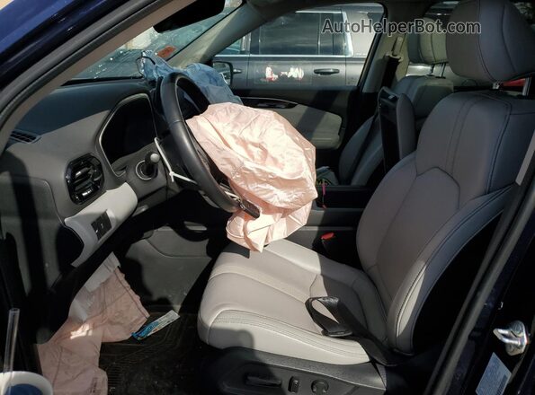 5FNYG1H71RB015532 2024 HONDA PILOT Blue Вид салону спереду