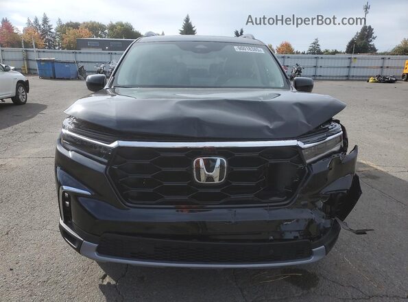5FNYG1H89PB050342 2023 HONDA PILOT Black Front view