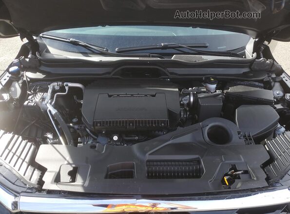5FNYG1H89PB050342 2023 HONDA PILOT Black Engine compartment view