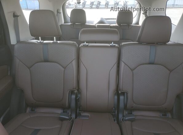 5FNYG1H89PB050342 2023 HONDA PILOT Black Rear seats view