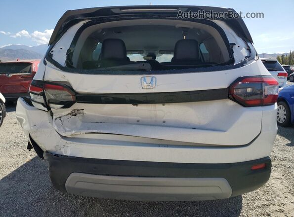 5FNYG2H41PB011716 2023 HONDA PILOT White Հետևի տեսք