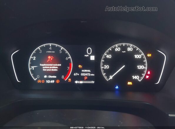 5FNYG2H50PB015572 2023 HONDA PILOT Burgundy Vista de los asientos traseros