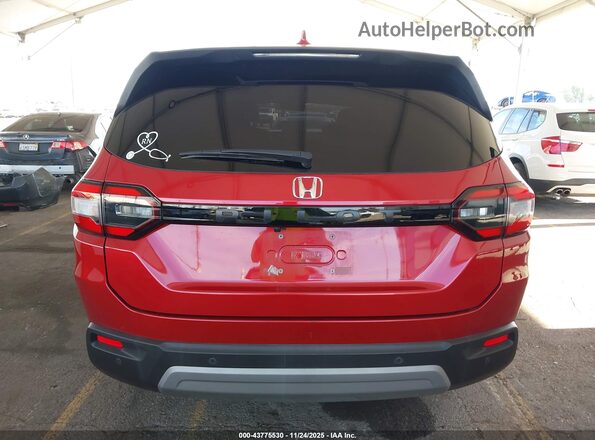 5FNYG2H50PB015572 2023 HONDA PILOT Burgundy 