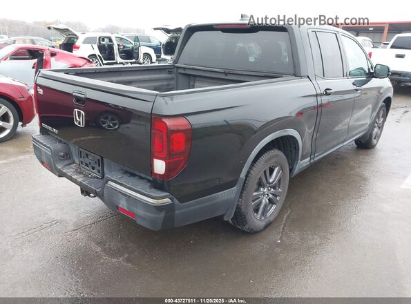 5FPYK2F10JB000695 2018 HONDA RIDGELINE Black Tył prawy