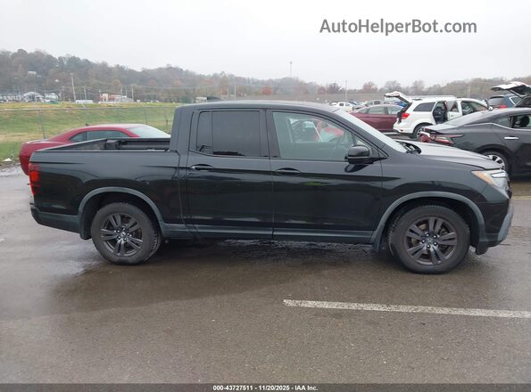 5FPYK2F10JB000695 2018 HONDA RIDGELINE Black Widok wnętrza z tyłu