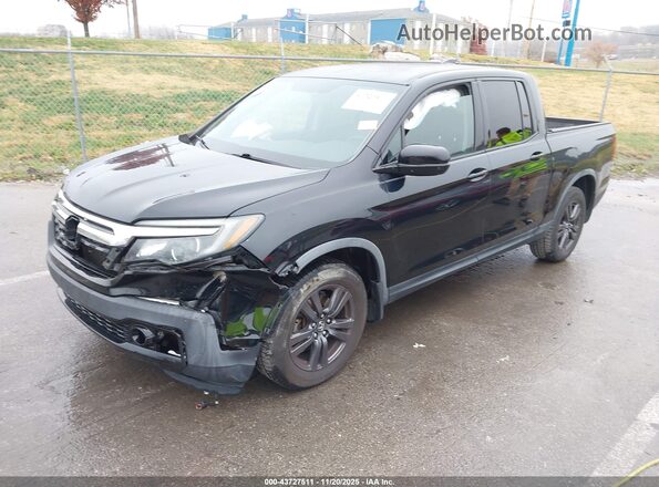 5FPYK2F10JB000695 2018 HONDA RIDGELINE Black Przód lewy