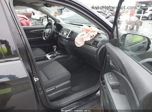 5FPYK2F10JB000695 2018 HONDA RIDGELINE Black Widok wnętrza z przodu