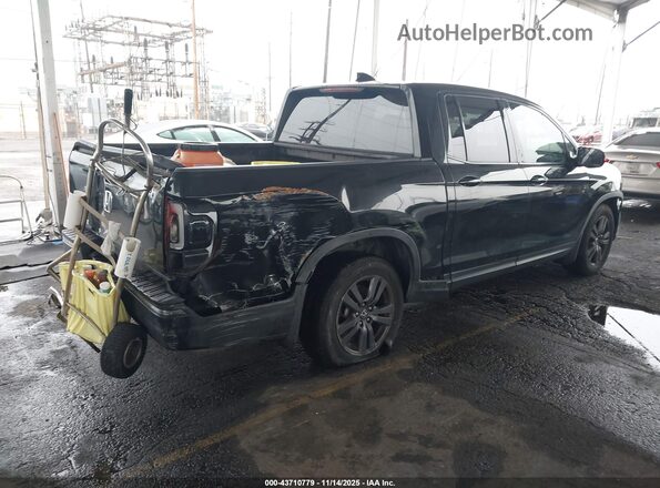 5FPYK2F15JB000353 2018 HONDA RIDGELINE Черный Задняя правая четверть