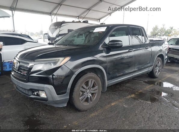 5FPYK2F15JB000353 2018 HONDA RIDGELINE Черный Передняя левая четверть