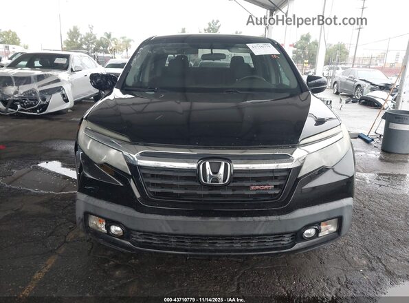 5FPYK2F15JB000353 2018 HONDA RIDGELINE Черный Вид щитка приборов