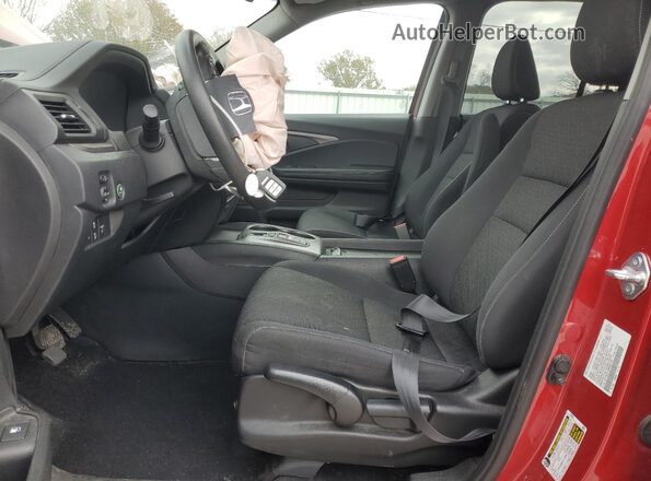 5FPYK3F10MB007284 2021 HONDA RIDGELINE Red Widok wnętrza z przodu