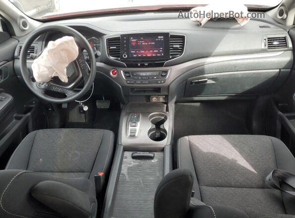 5FPYK3F10MB007284 2021 HONDA RIDGELINE Red Widok deski rozdzielczej
