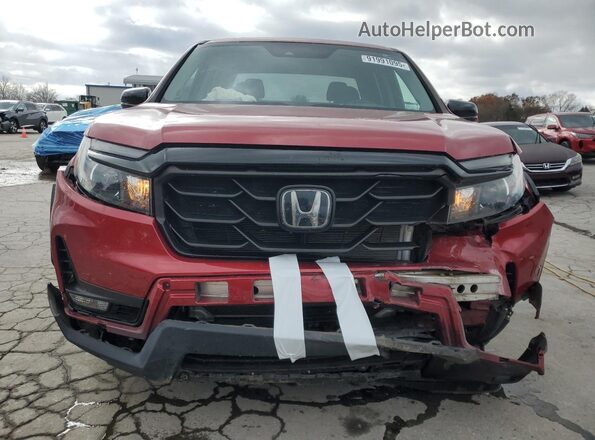 5FPYK3F10MB007284 2021 HONDA RIDGELINE Red Widok z przodu