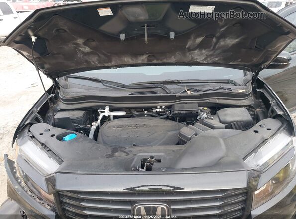 5FPYK3F13NB020256 2022 HONDA RIDGELINE Black უკანა ხედი