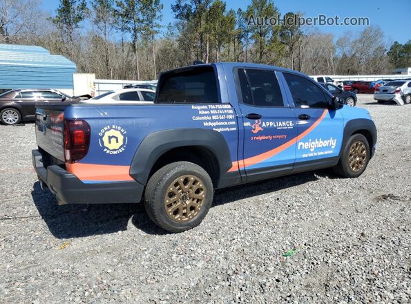 5FPYK3F15NB014510 2022 HONDA RIDGELINE Blue Задня права чверть