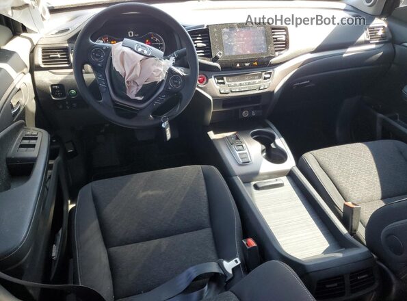 5FPYK3F15NB014510 2022 HONDA RIDGELINE Blue Вид панелі приладів
