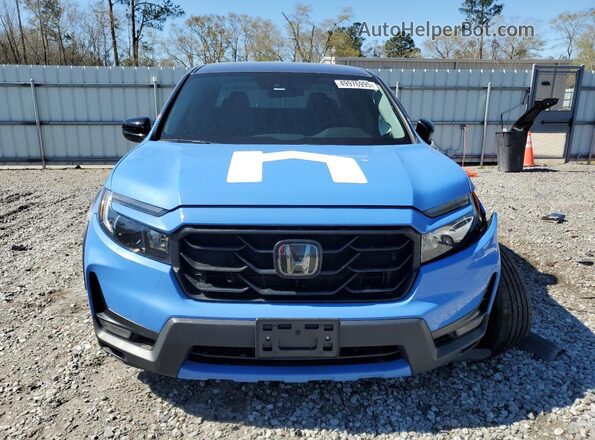 5FPYK3F15NB014510 2022 HONDA RIDGELINE Blue Вид спереду