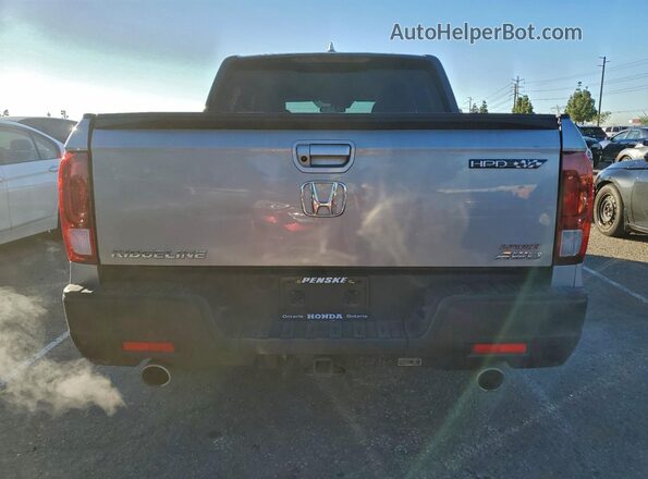 5FPYK3F16MB023604 2021 HONDA RIDGELINE Silver Rear view