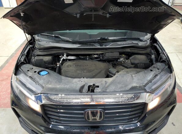 5FPYK3F50NB026888 2022 HONDA RIDGELINE Black Widok komory silnika