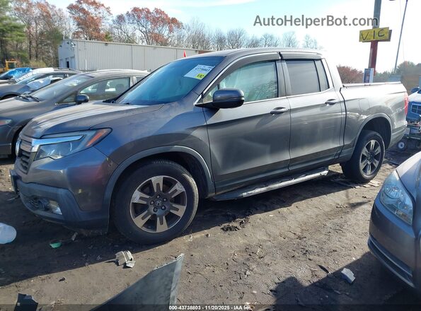5FPYK3F52JB003140 2018 HONDA RIDGELINE Gray 