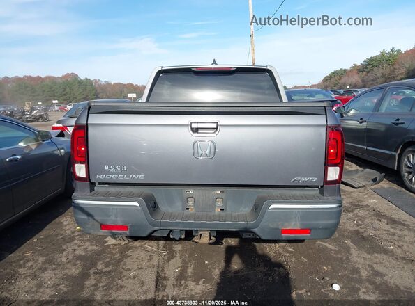 5FPYK3F52JB003140 2018 HONDA RIDGELINE Gray 