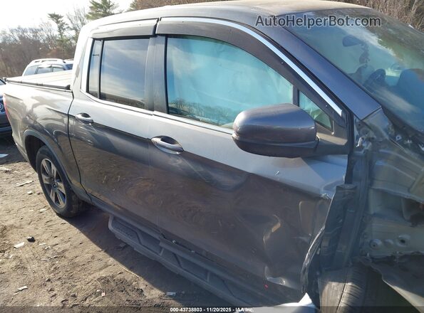 5FPYK3F52JB003140 2018 HONDA RIDGELINE Gray 
