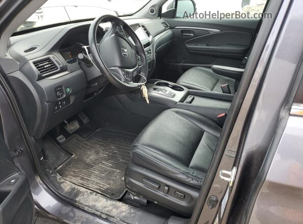 5FPYK3F52LB009877 2020 HONDA RIDGELINE Gray Вид салону спереду