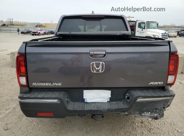 5FPYK3F52LB009877 2020 HONDA RIDGELINE Gray Вид ззаду
