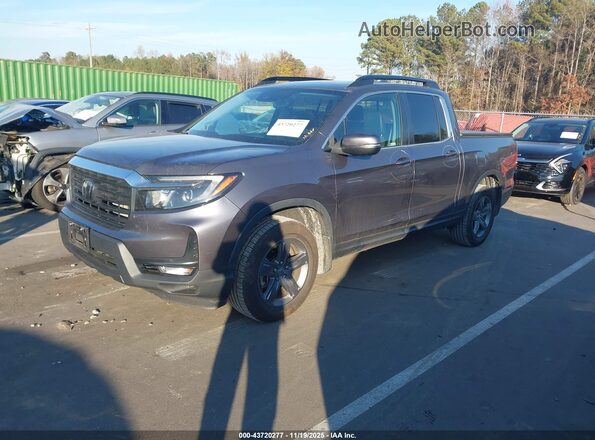 5FPYK3F52NB002849 2022 HONDA RIDGELINE Серый Передняя левая четверть