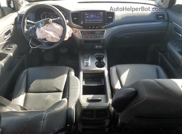 5FPYK3F52NB039335 2022 HONDA RIDGELINE White წინა პანელის ხედი