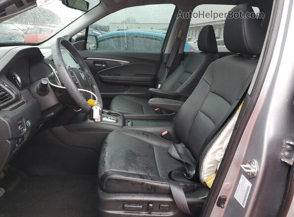5FPYK3F53PB024958 2023 HONDA RIDGELINE Gray წინა სალონის ხედი