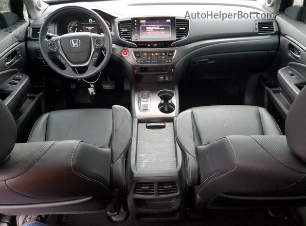 5FPYK3F53PB024958 2023 HONDA RIDGELINE Gray წინა პანელის ხედი