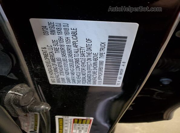 5FPYK3F53RB010660 2024 HONDA RIDGELINE Black 